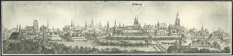 Wroclaw - Nordseite. Autor: A. Scholtz - XIX