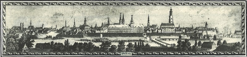 Wroclaw from the south side, F. G. Endler